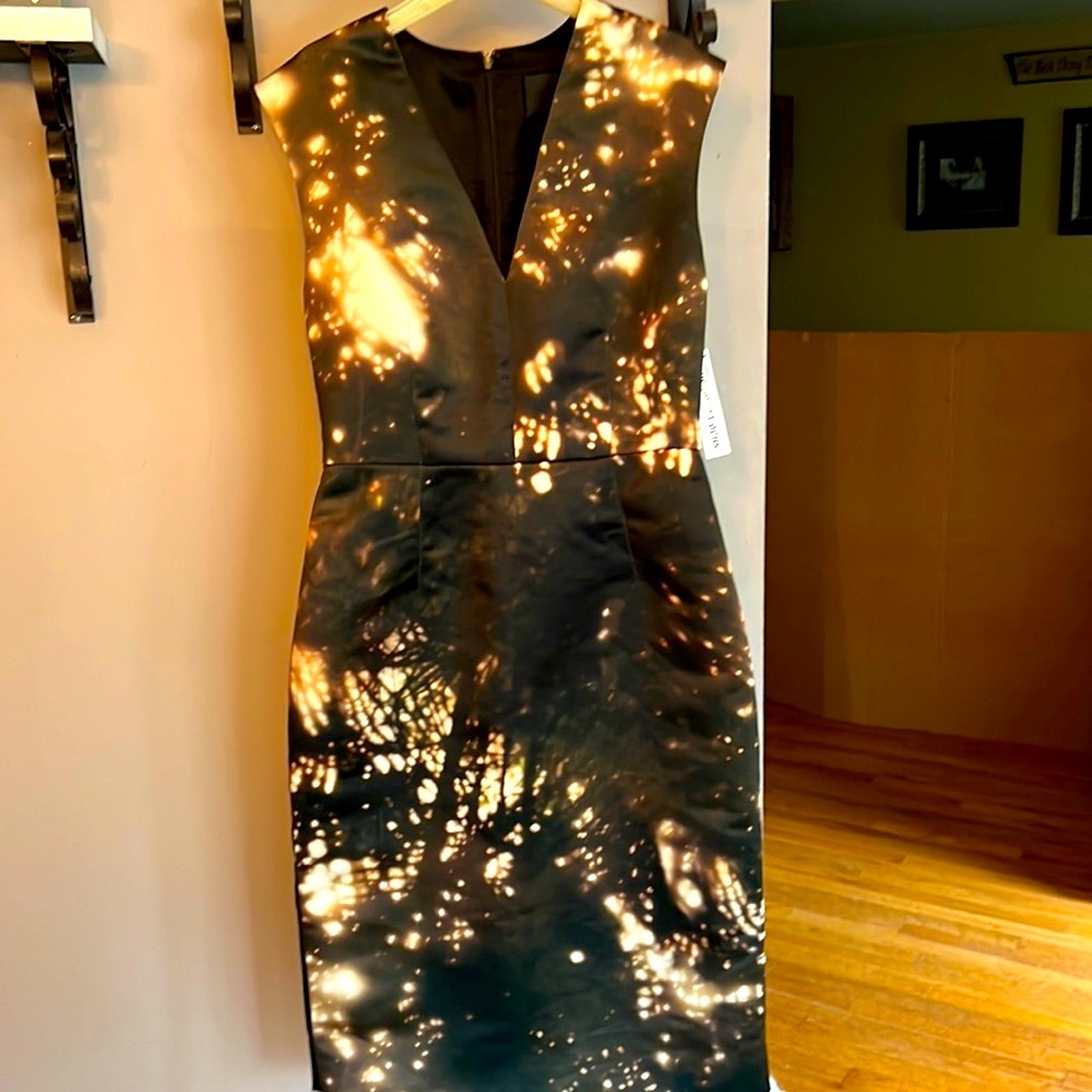 CUSHNIE ET OCHS DESIGNER DRESS. SIZE 8